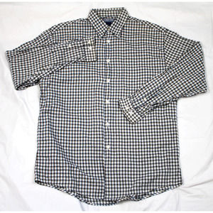Structure‎ Men's Long Sleeve Button Front Shirt Size Medium
